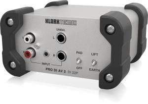 Klark Teknik DI 22P пассивный стерео директ-бокс в Красноуфимске