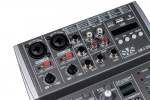 SVS Audiotechnik mixers AM-4 DSP Аналоговый микшерный пульт, 4-канала в Красноуфимске